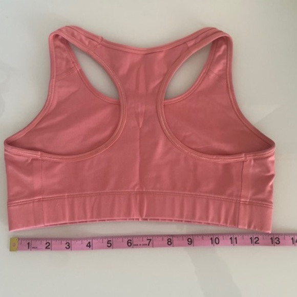 Nike | Pink/Peach Dri-FIT No-Pad Training Sports Bra β Size M - Picture 10 of 12
